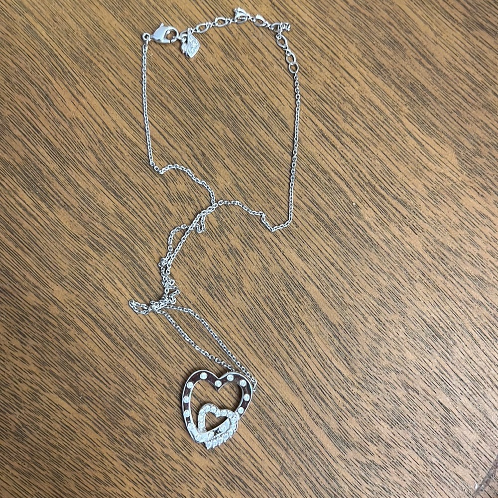 Vintage Swarovski silver necklace